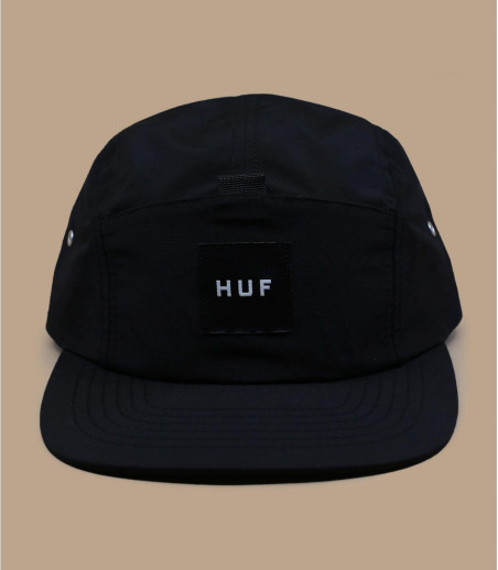 Nylon Stash pocket 5Panel black Huf